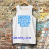 Shonda Give back my mcdreamy Tanktop