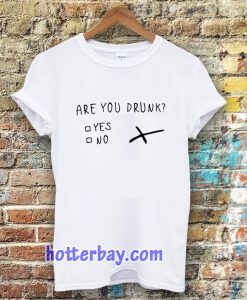 are you drunk T-shirt