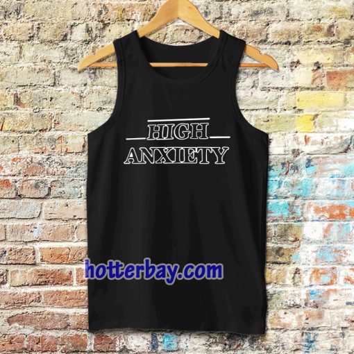 high anxiety font Tanktop