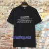 high anxiety font tshirt