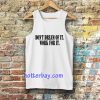 Don't Dream of it work for it Classic Tanktop