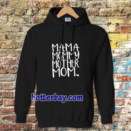 MAMA MOMMY Womens Hoodie