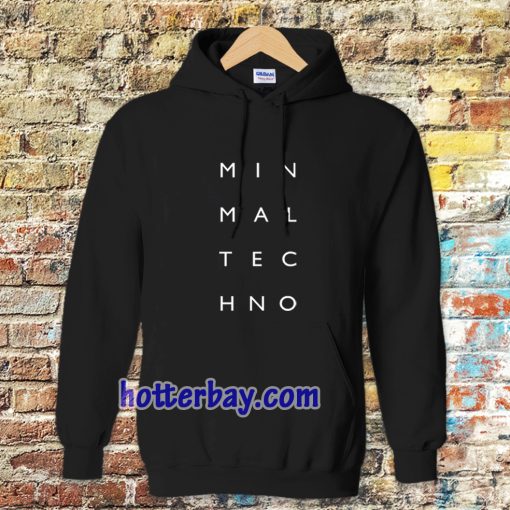 Minimal Techno Hoodie