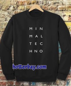 Minimal Techno Sweatshirt