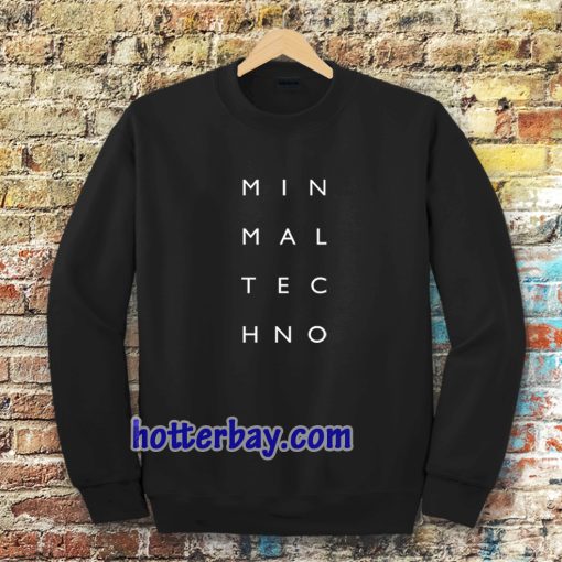 Minimal Techno Sweatshirt