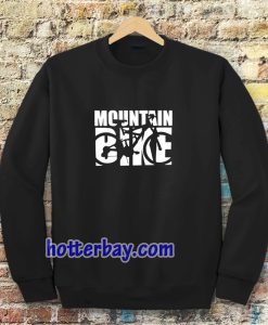 Mountain Bike Design Sweatshirt