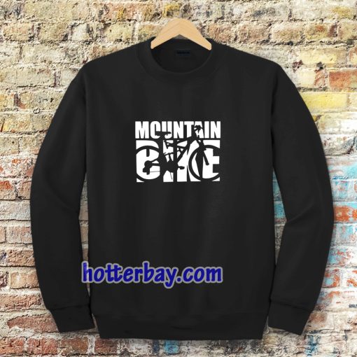 Mountain Bike Design Sweatshirt