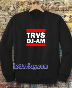 TRVS DJ-AM Black Sweatshirt