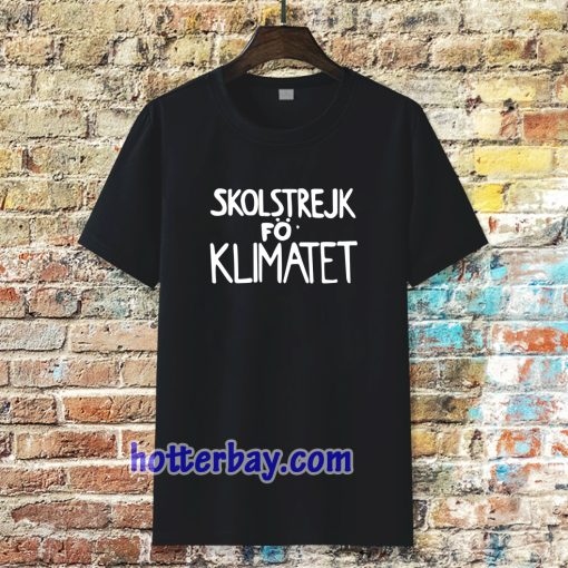 greta thunberg green t-shirt