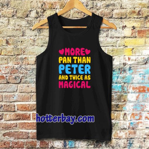 more pan than peter and twice Tanktop