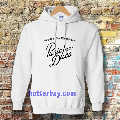 panic at the disco White hoodie