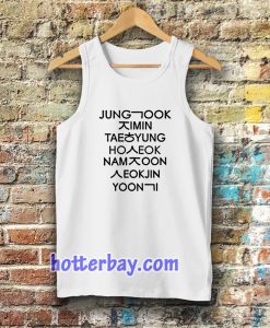 jung kook and friend bts tanktop