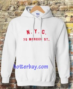 nyc 70 mercer st Hoodie