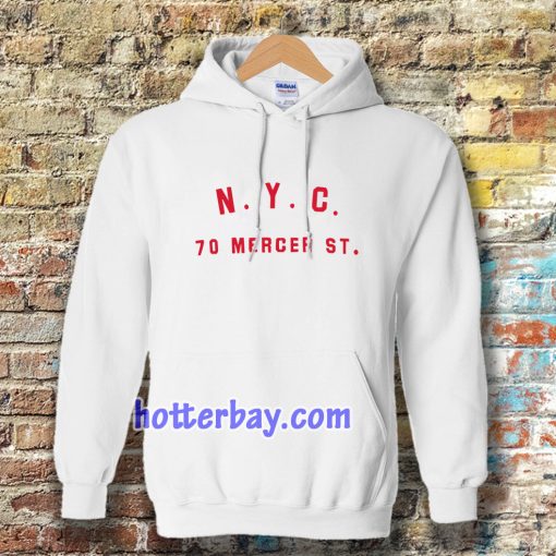 nyc 70 mercer st Hoodie