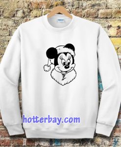 Coloriage Mickey Noel Sweatshirt