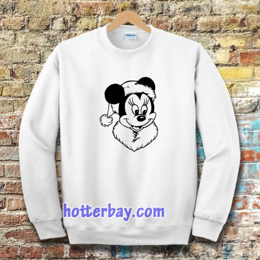 Coloriage Mickey Noel Sweatshirt