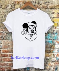 Coloriage Mickey Noel T-shirt