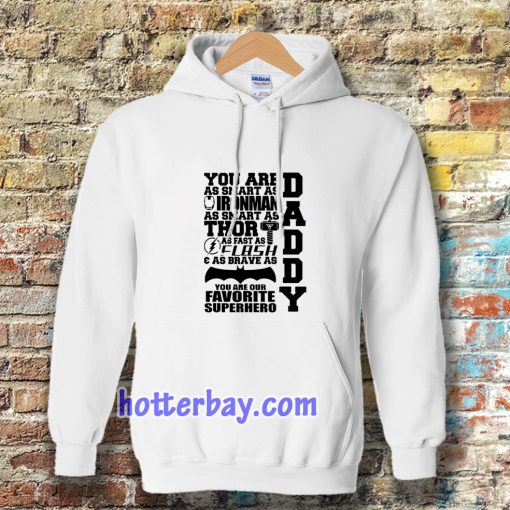 Daddy Superhero Hoodie