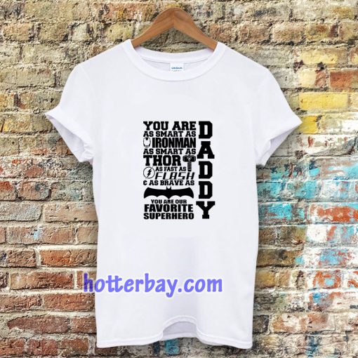 Daddy Superhero T-Shirts