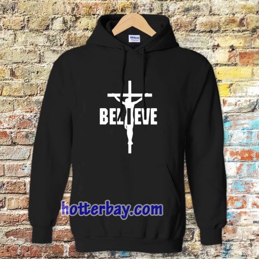 I Belive, Jesus on the cross Hoodie