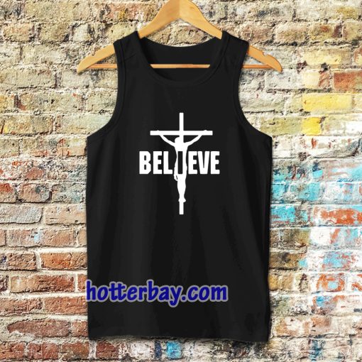 I Belive, Jesus on the cross Tanktop