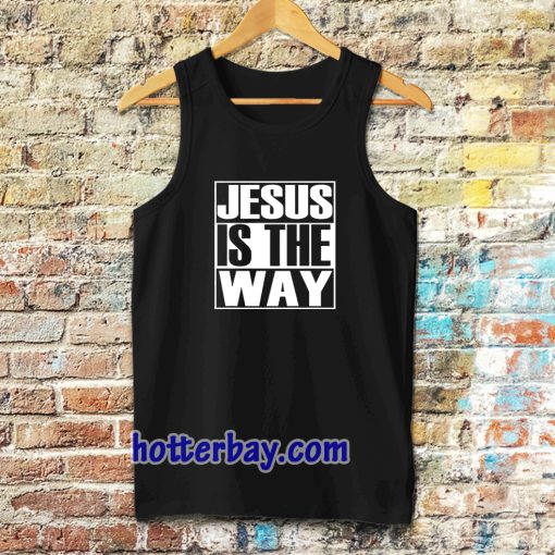 Jesus Is The Way Tanktop