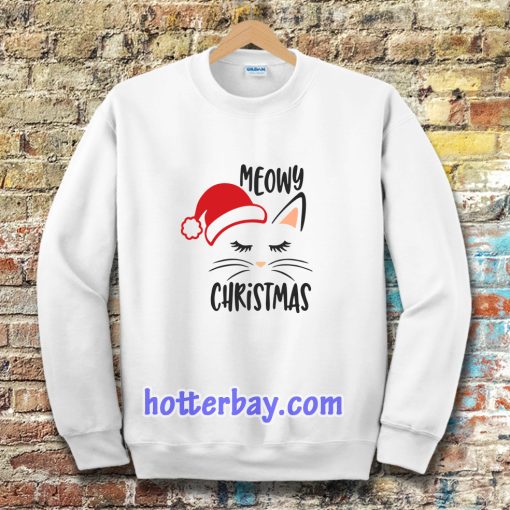 Meowy christmas Sweatshirt