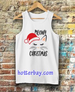 Meowy christmas Tanktop