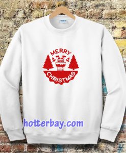 Merry Chrismast Design Sweatshirt tpkj3