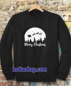 Santa On Sleigh Sweatshirt