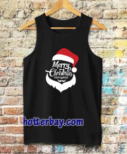 Santa Style Merry Chritsmas Tanktop