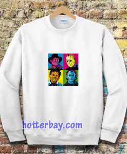 pop art harajuku tee horror halloween Sweatshirt