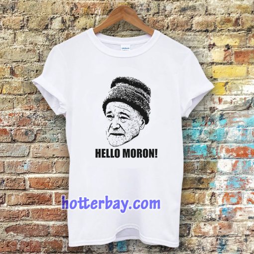 Grumpy Old Men Movie Quote Hello Moron 90s Fan T Shirt TPKJ3