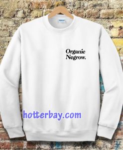 Organic Negrow Sweatshirt White TPKJ3