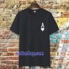 ace of hearts poker t-shirt TPKJ3