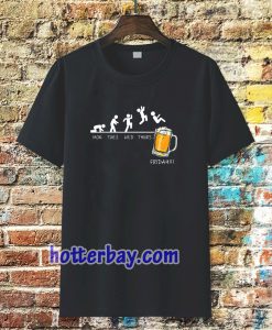 beer drinking t-shirt TPKJ3