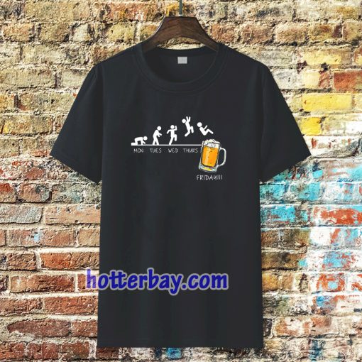 beer drinking t-shirt TPKJ3