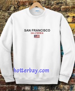 san francisco california sweatshirt TPKJ3