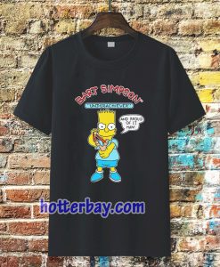 Bart Simpson Underachiever Unisex t-shirt TPKJ3