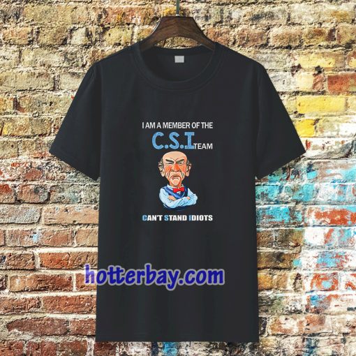 Jeff Dunham Walter I Am a Member Of The CSI T Shirt TPKJ3