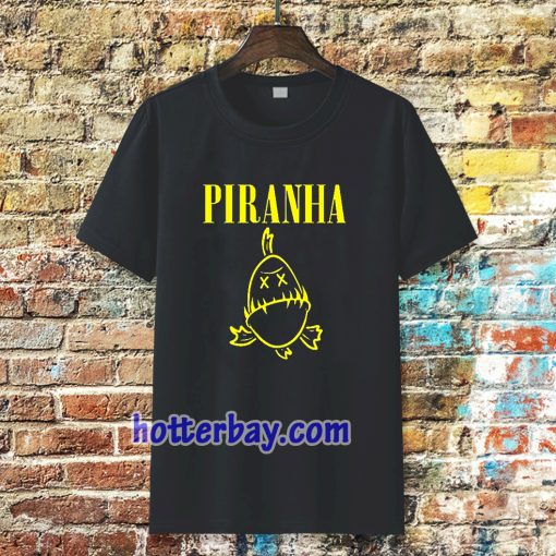 Piranha Nirvana Parody T-Shirt TPKJ3