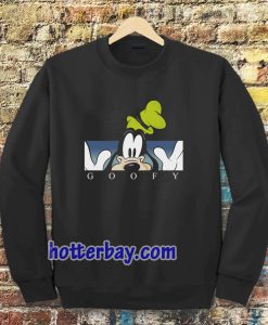 Vintage black Goofy Sweatshirt TPKJ3