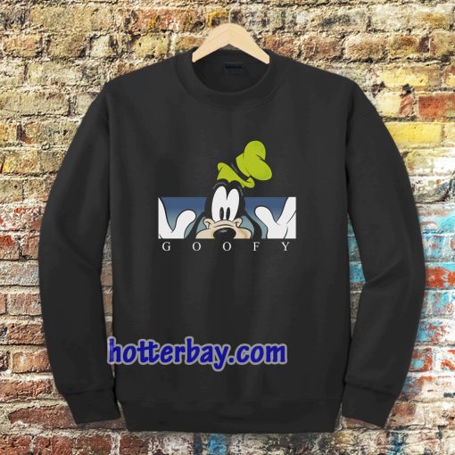 Vintage black Goofy Sweatshirt TPKJ3