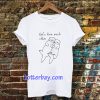 let's love each otter t-shirt TPKJ3