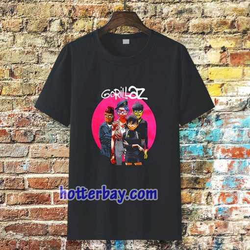 Band GORILLAZ - HUMANZ GROUP T-SHIRT TPKJ3