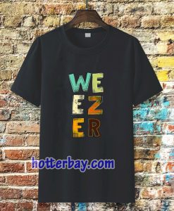 Band WEEZER - COLORED LOGO T-SHIRT TPKJ3