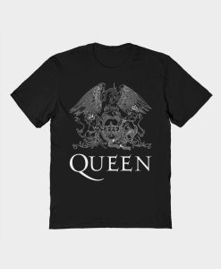 Queen White Logo Unisex Tee TPKJ3