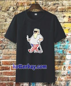 Smokin’ John Daly Sticker T-Shirt TPKJ3