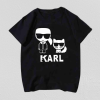 Karl Lagerfeld And Cat T-Shirt TPKJ3