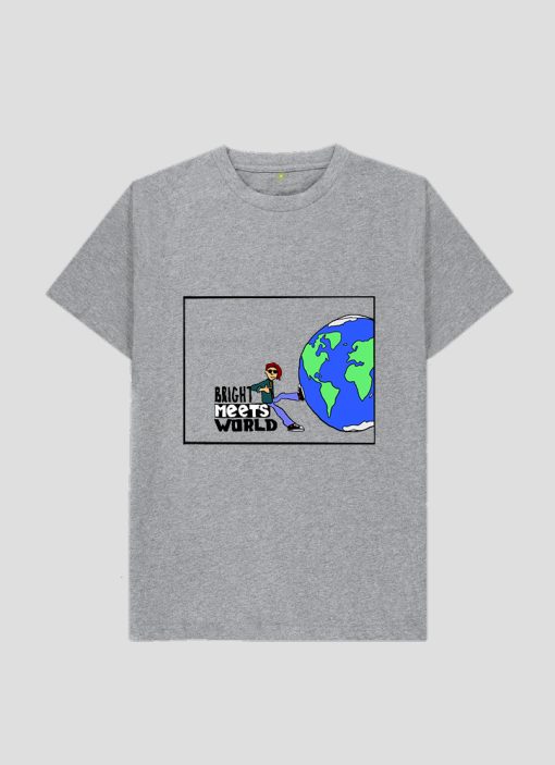 BRIGHT MEETS WORLD T-SHIRT TPKJ3